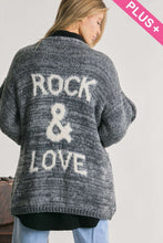 Load image into Gallery viewer, KNIT LONG SLEEVE CARDIGAN