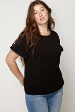 Load image into Gallery viewer, BAMBOO RUFFLE SLEEVE TOP