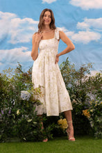 Load image into Gallery viewer, FRUIT BLOSSOM TIERED MIDI DRESS