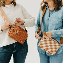 Load image into Gallery viewer, Woven Willow Camera Crossbody Bag Wholesale