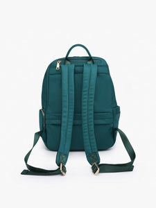 Victoria Nylon Backpack w/ 3 Compartments
