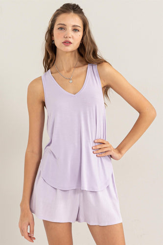 V Neck Tank Top