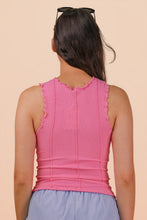 Load image into Gallery viewer, Lettuce Hem Casual Fitted Knit Top