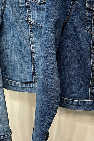 TERRY DENIM JACKET