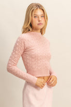 Load image into Gallery viewer, Pointelle Knit Sweater