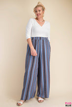 Load image into Gallery viewer, CRINKLE RAYON PRINT WAIST ELASTIC WIDE PANTS