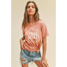Load image into Gallery viewer, Free Spirit Butterfly Graphic Tee