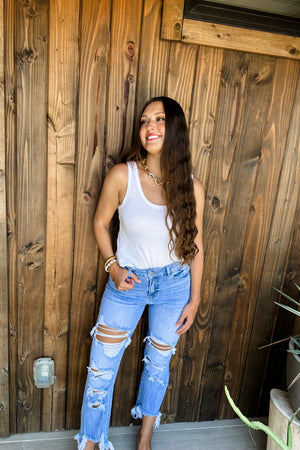 URBAN DISTRESSED JEANS
