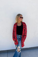 Load image into Gallery viewer, STRIPE MILEY DOT CARDIGAN