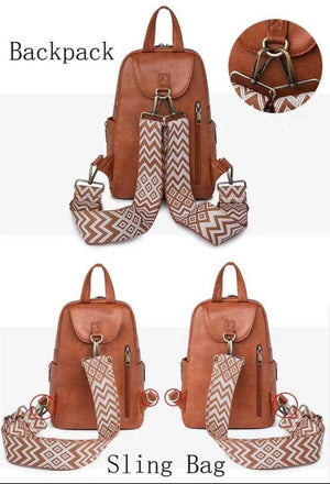 CALLIE CONVERTIBLE SLING BACKPACK