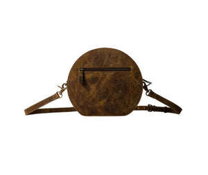 Sand Weaver Round Bag