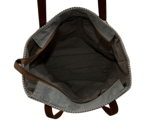 Willow Stream Embroidered Tote Bag