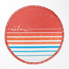 Load image into Gallery viewer, Circle Beach Towel
