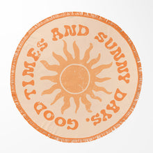 Load image into Gallery viewer, Circle Beach Towel