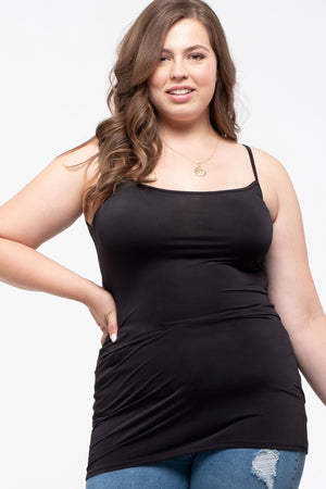 Long-line Knit Cami