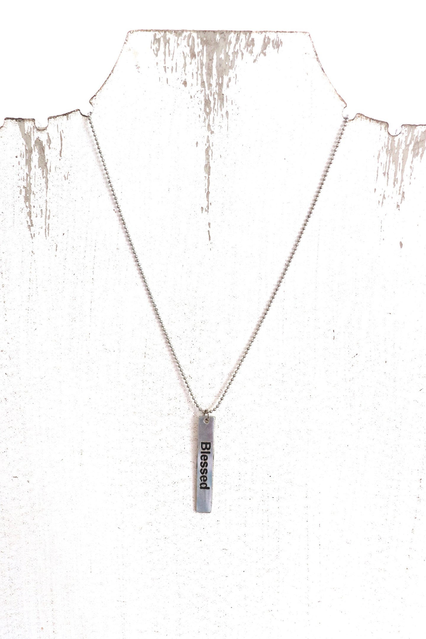 Blessed pendant necklace
