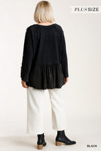 Load image into Gallery viewer, Mineral Washed Long Sleeve Top