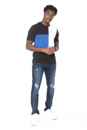 MEN'S SLIM TAPPER RIP JEANS