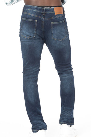 MEN'S SLIM TAPPER RIP JEANS