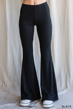 Load image into Gallery viewer, Elastic Waist Flare Bell Bottom Long Pants