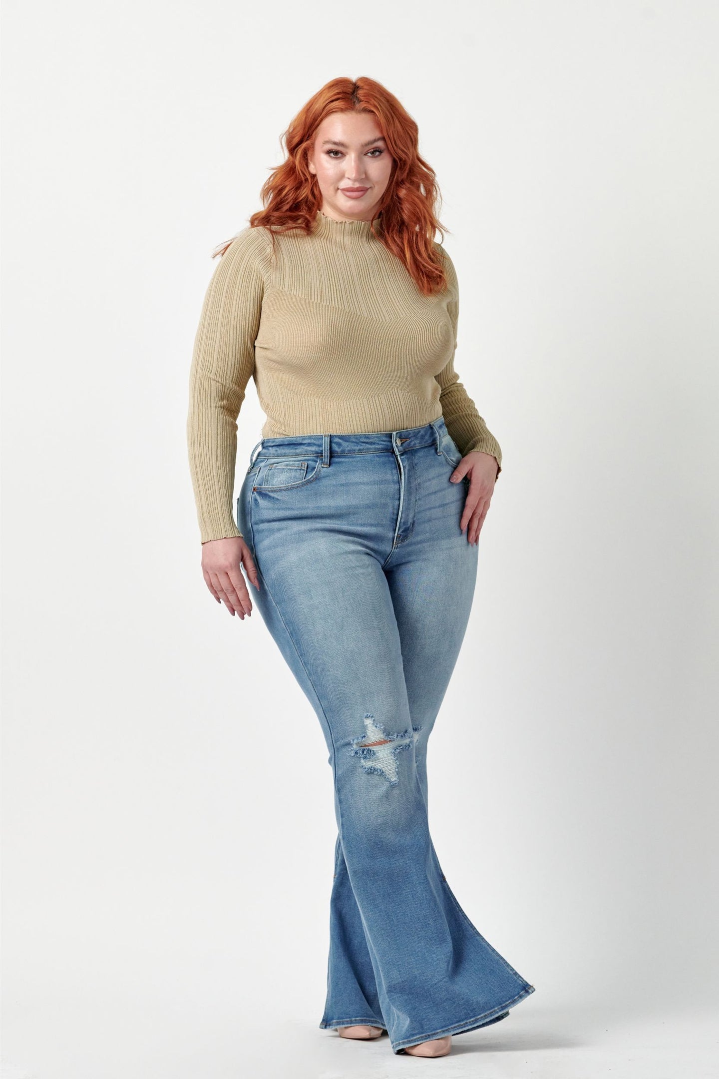HIGH RISE SLIT FLARE