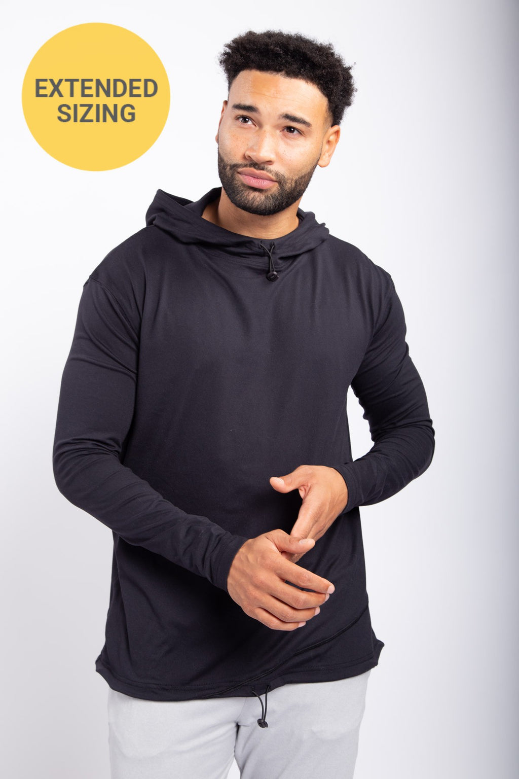 Men - EXTENDED Toggle Hoodie Pullover