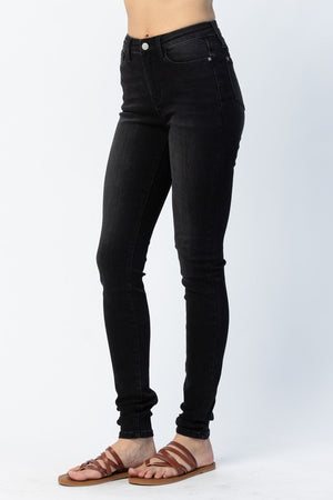 HW UnCuffed Skinny Jeans ( Long Inseam)