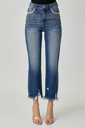 HIGH RISE CROP STRAIGHT
