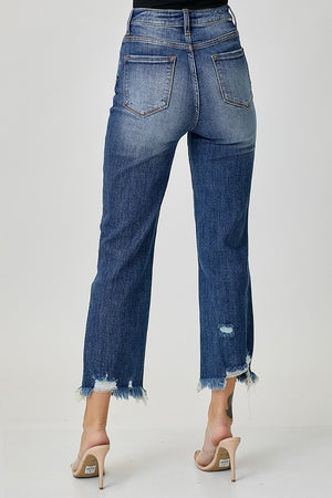 HIGH RISE CROP STRAIGHT