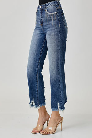 HIGH RISE CROP STRAIGHT