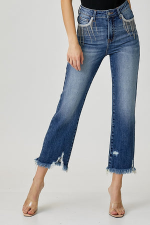 HIGH RISE CROP STRAIGHT