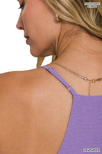Load image into Gallery viewer, WOVEN AIRFLOW ADJUSTABLE STRAP V-NECK CAMI TOP