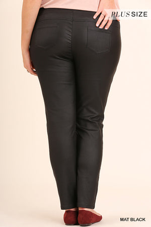 Metallic Slim Straight Jeggings