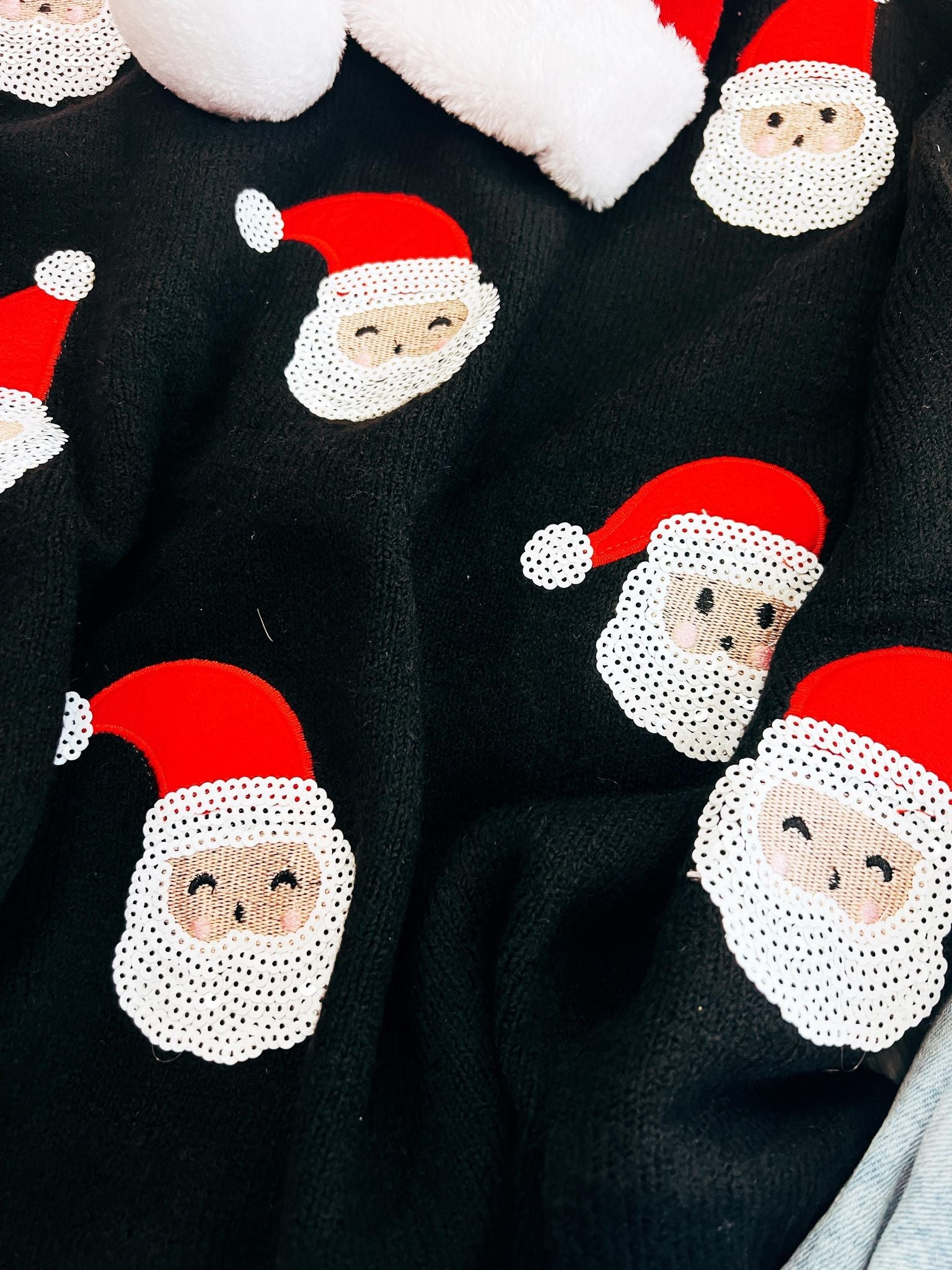 PREORDER: Santa Sequin Pullover