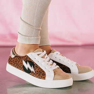 CORKYS BOLT  LEOPARD SNEAKER