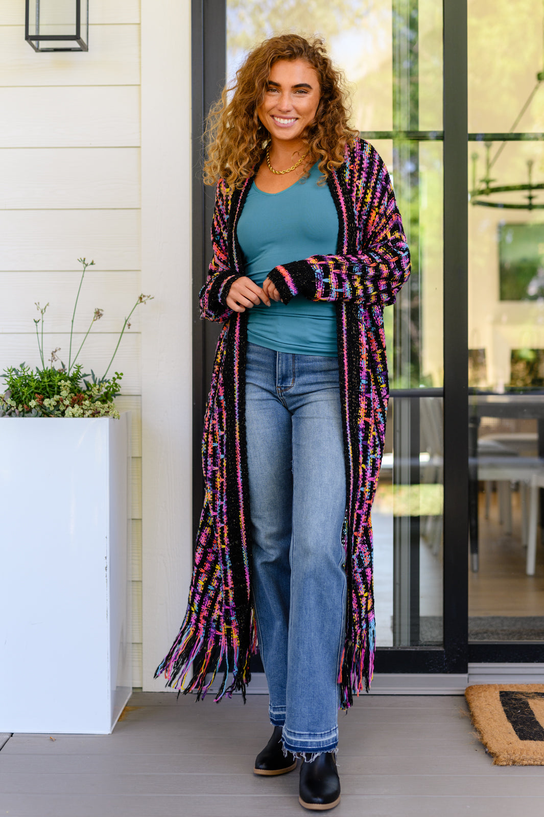 Can't Contain It Duster Cardigan