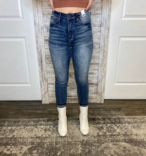 HIGH WAIST TUMMY CONTROL SKINNY JEAN