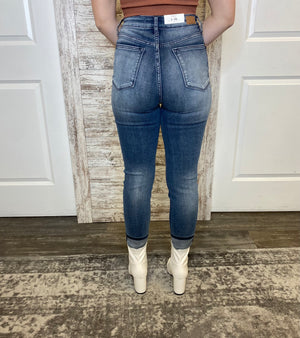 HIGH WAIST TUMMY CONTROL SKINNY JEAN