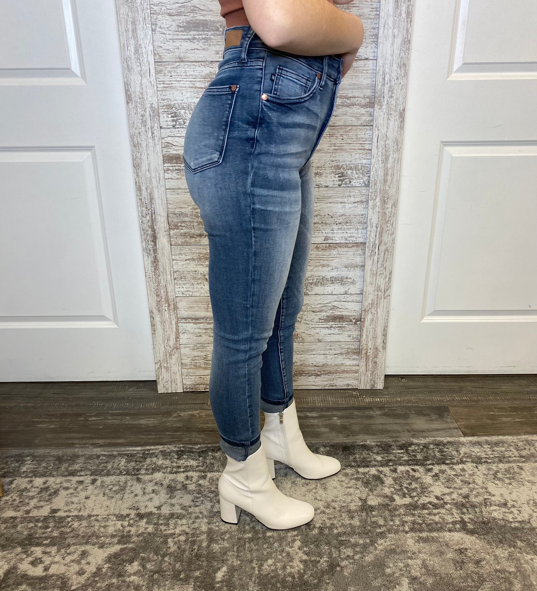 HIGH WAIST TUMMY CONTROL SKINNY JEAN