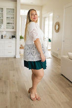Load image into Gallery viewer, Head in the Clouds Lace Button Down