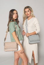 Load image into Gallery viewer, Francesca Whipstitch Flapover Crossbody