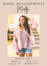 Load image into Gallery viewer, Head in the Clouds Lace Button Down