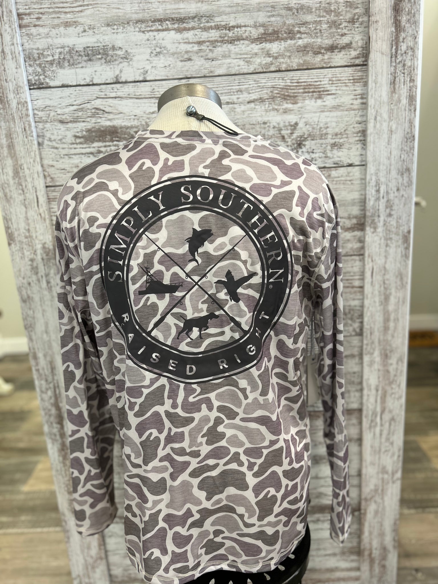 Men's Camo Sun Shirt