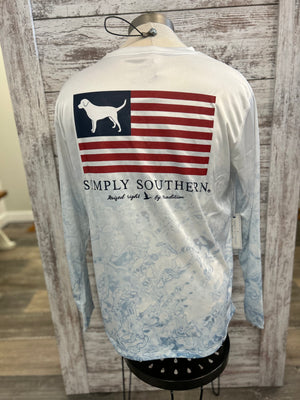 Men's Flag Sun Shirt