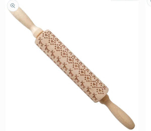 HOLIDAY ROLLING PIN