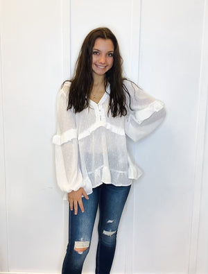 LIGHTWEIGHT LONG SLEEVE TOP